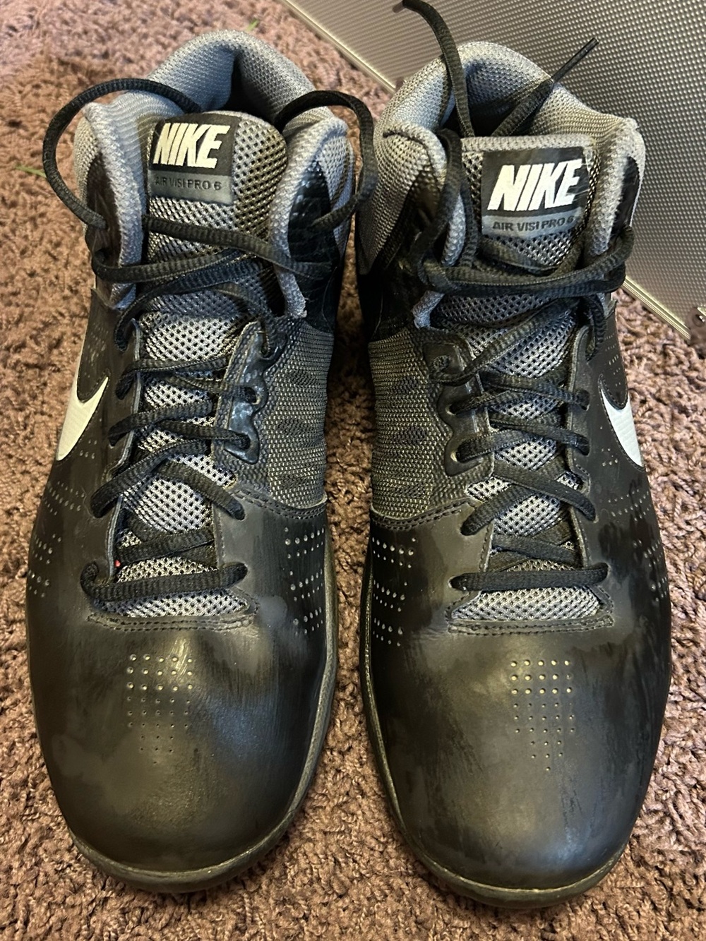 Nike Black and Gray Men's Athletic Shoes